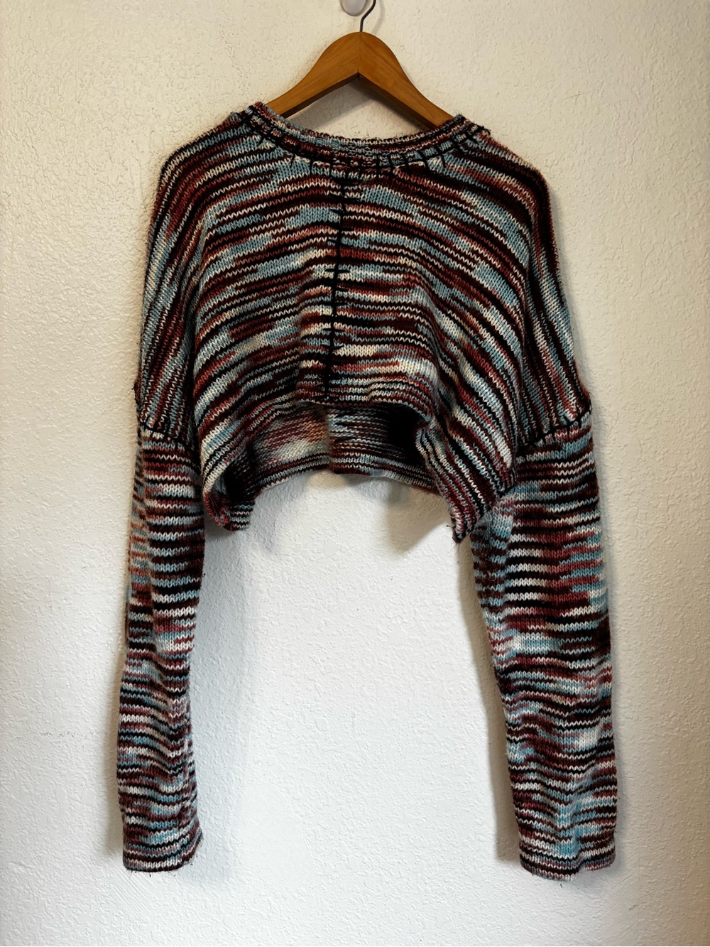 The Ragged Priest Cropped Spacewave Jumper XL